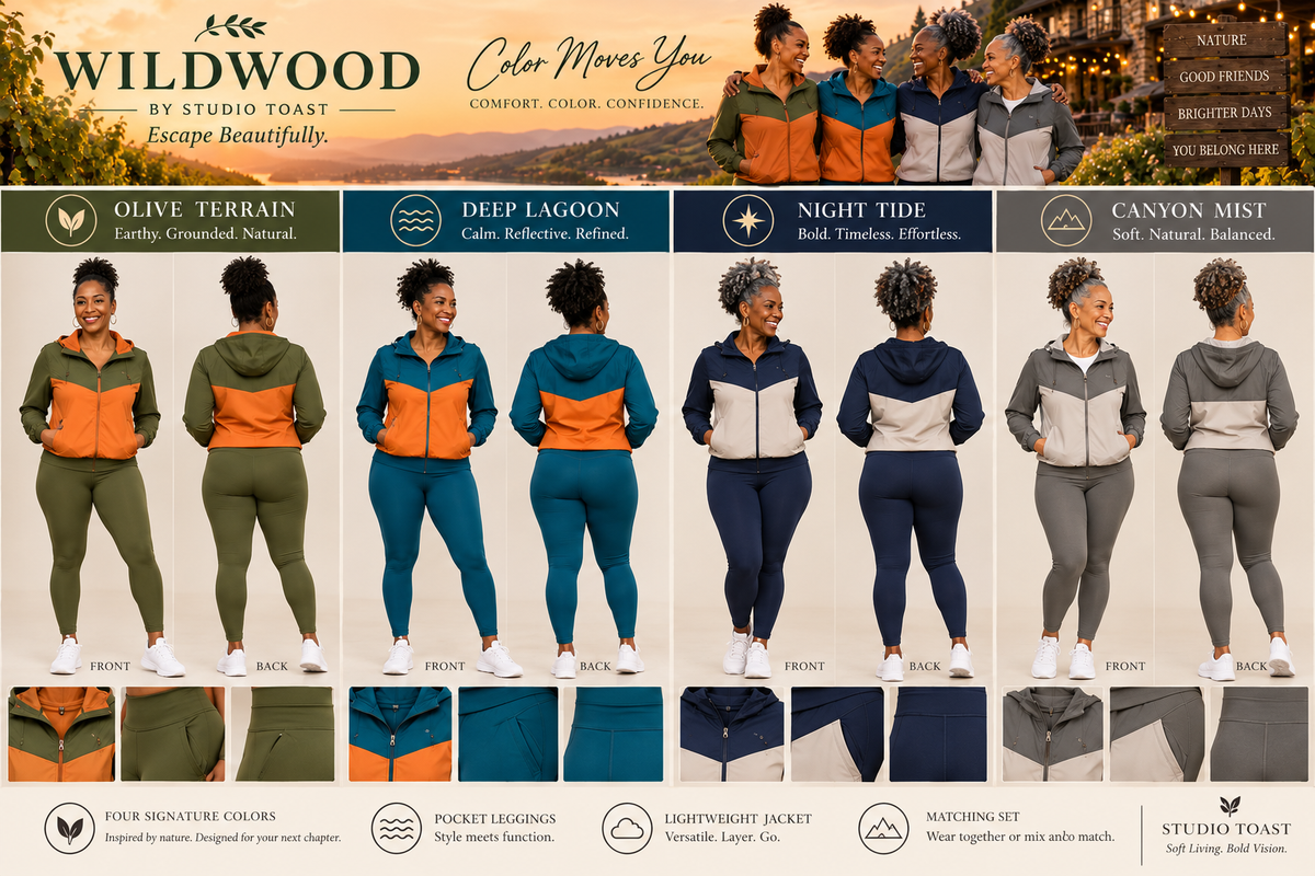 Wildwood Colorwave Women's 3-Piece Outdoor Activewear Set