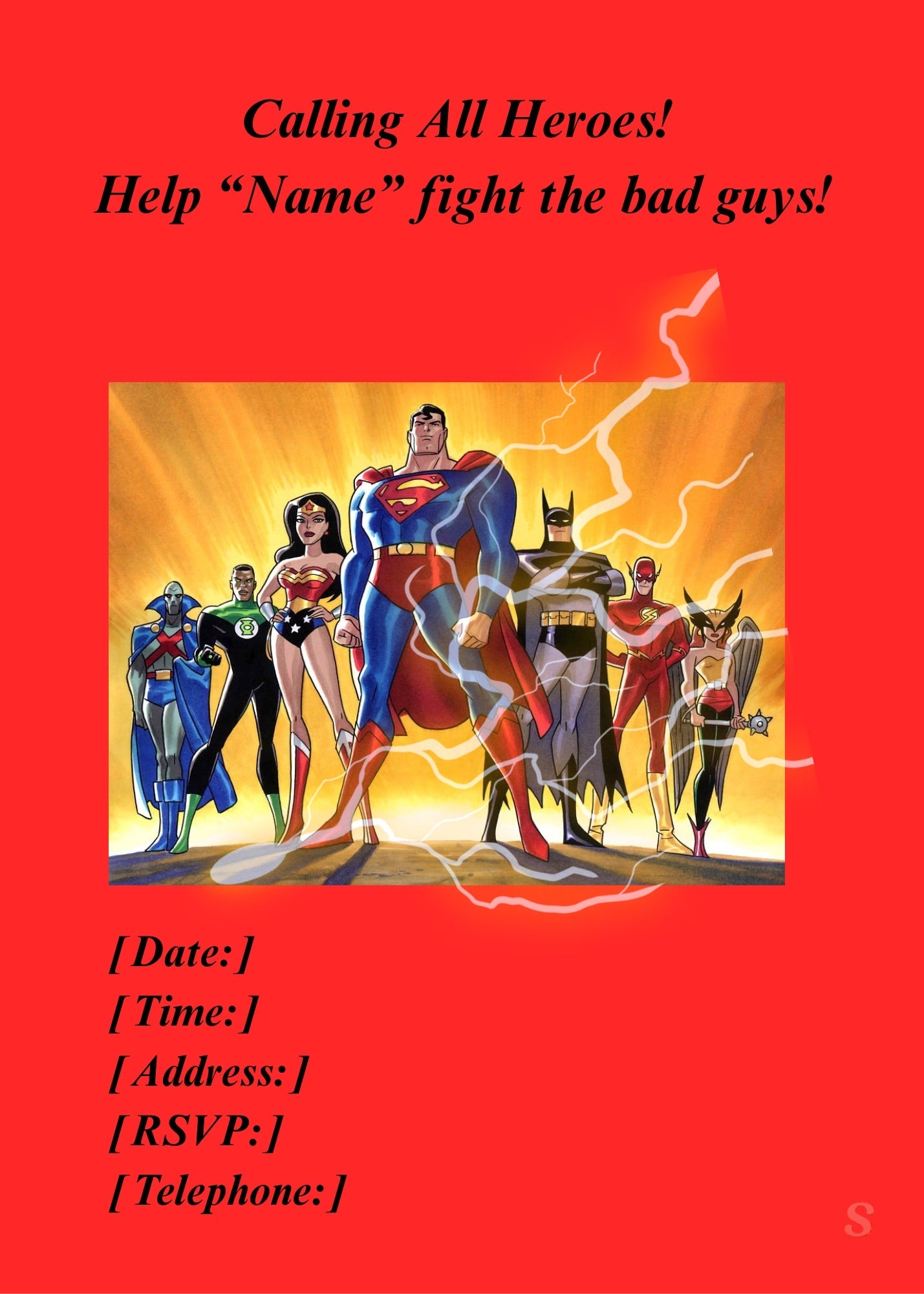 Superhero Birthday Collection