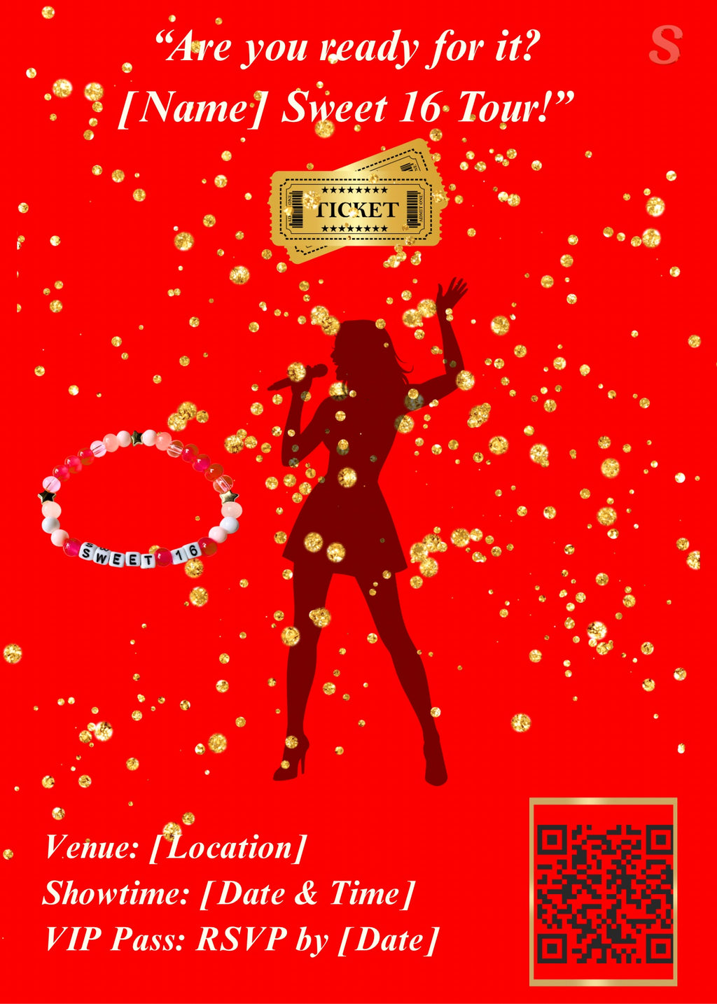 Swiftie Birthday Concert Party Bundle