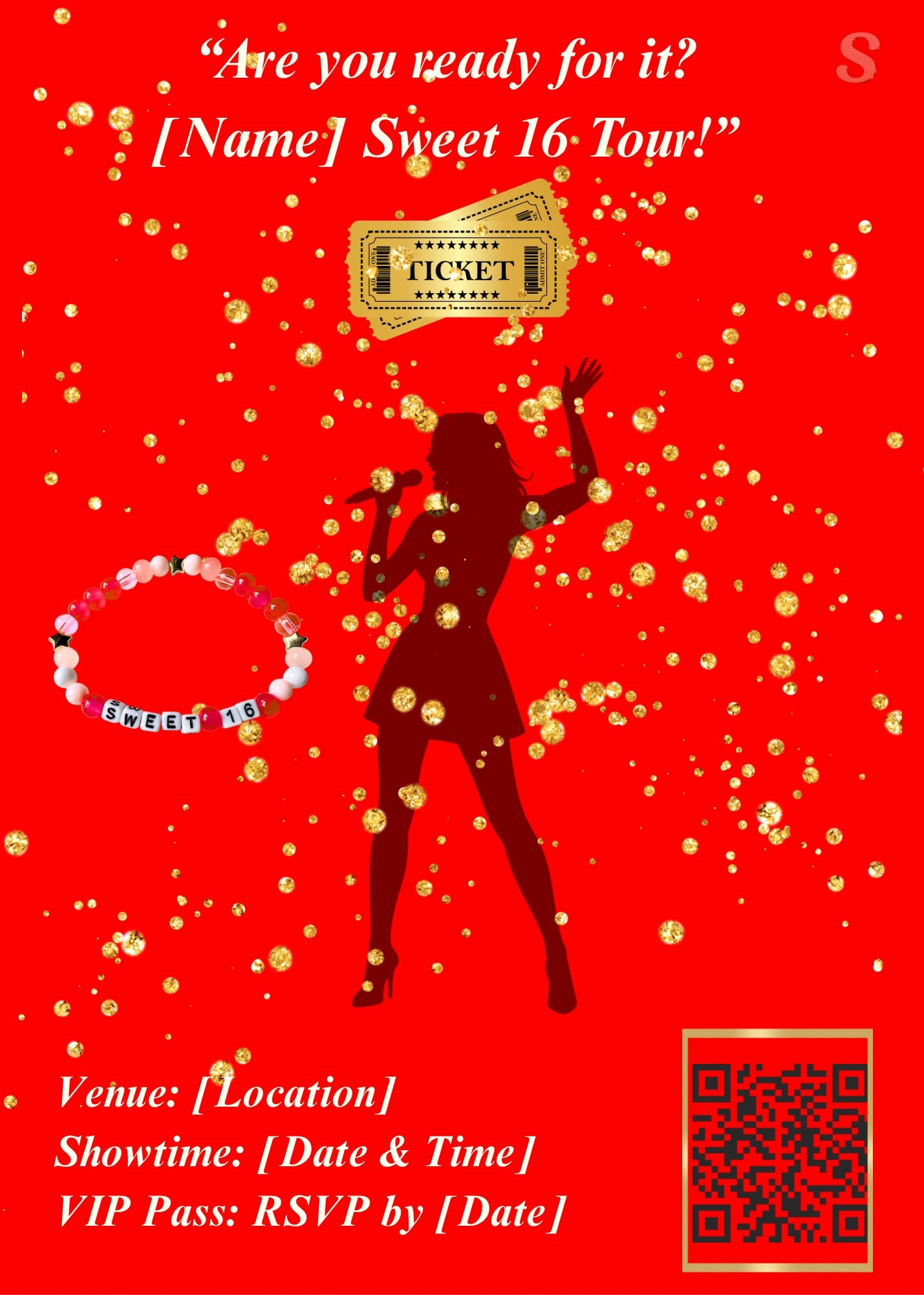 Swiftie Birthday Concert Party Bundle