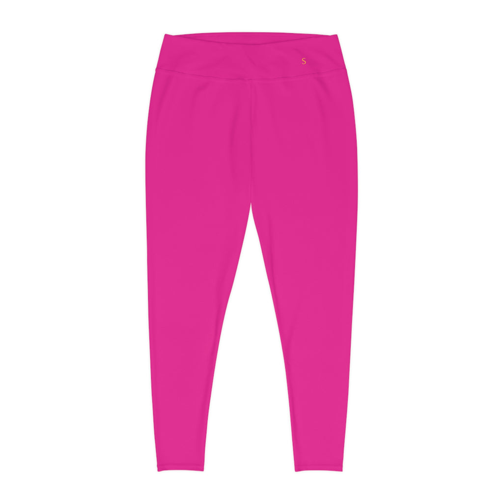 E'LAN Motion: Motion Curvy Pants - Electric Pink