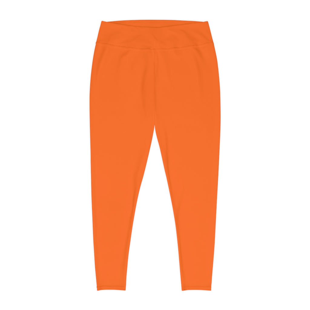 E'LAN Motion: Motion Curvy Pants - Tangerine Pop