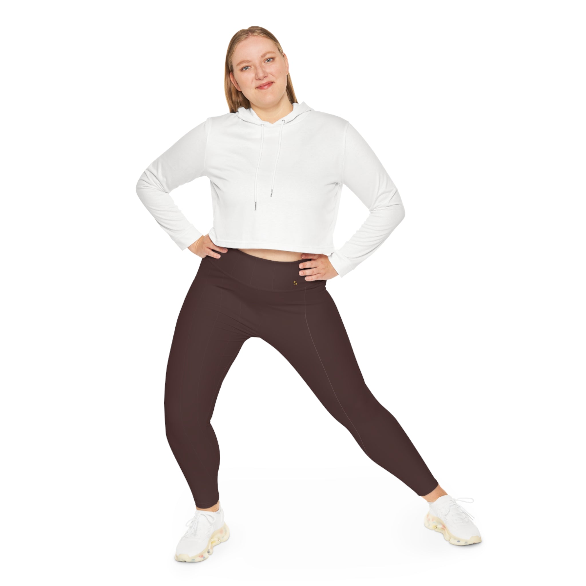 E'LAN Motion: Motion Curvy Pants - Smoky Quartz
