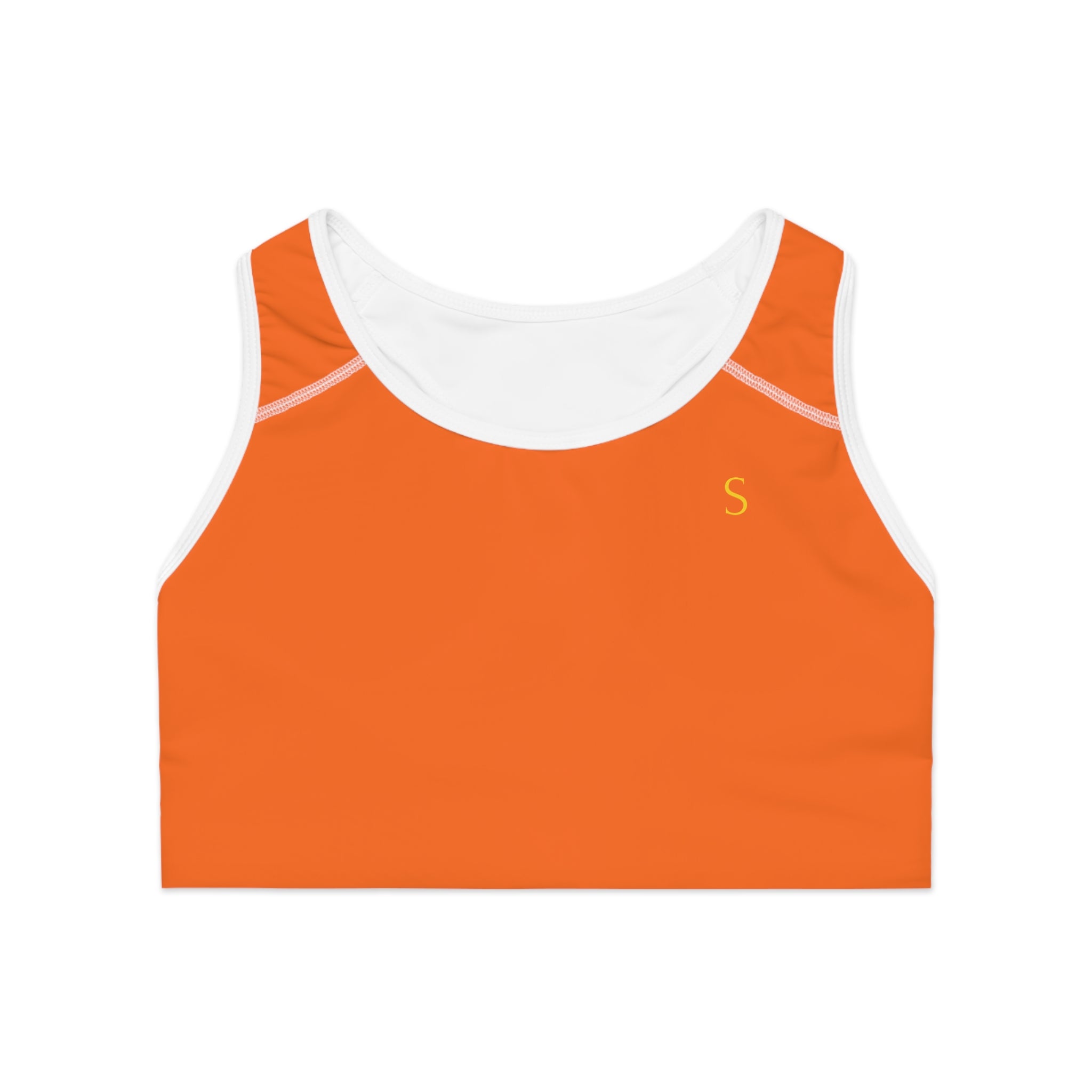 E'LAN Motion: Motion Sports Top - Tangerine Pop