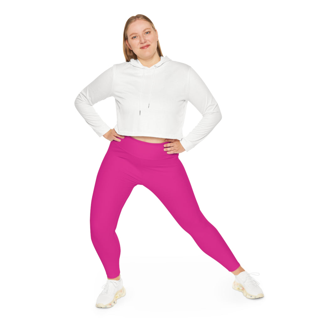 E'LAN Motion: Motion Curvy Pants - Electric Pink