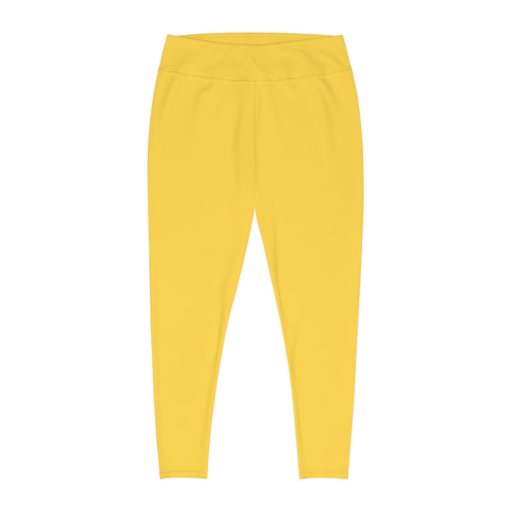 E'LAN Motion: Motion Curvy Pants -  Lemon Drop