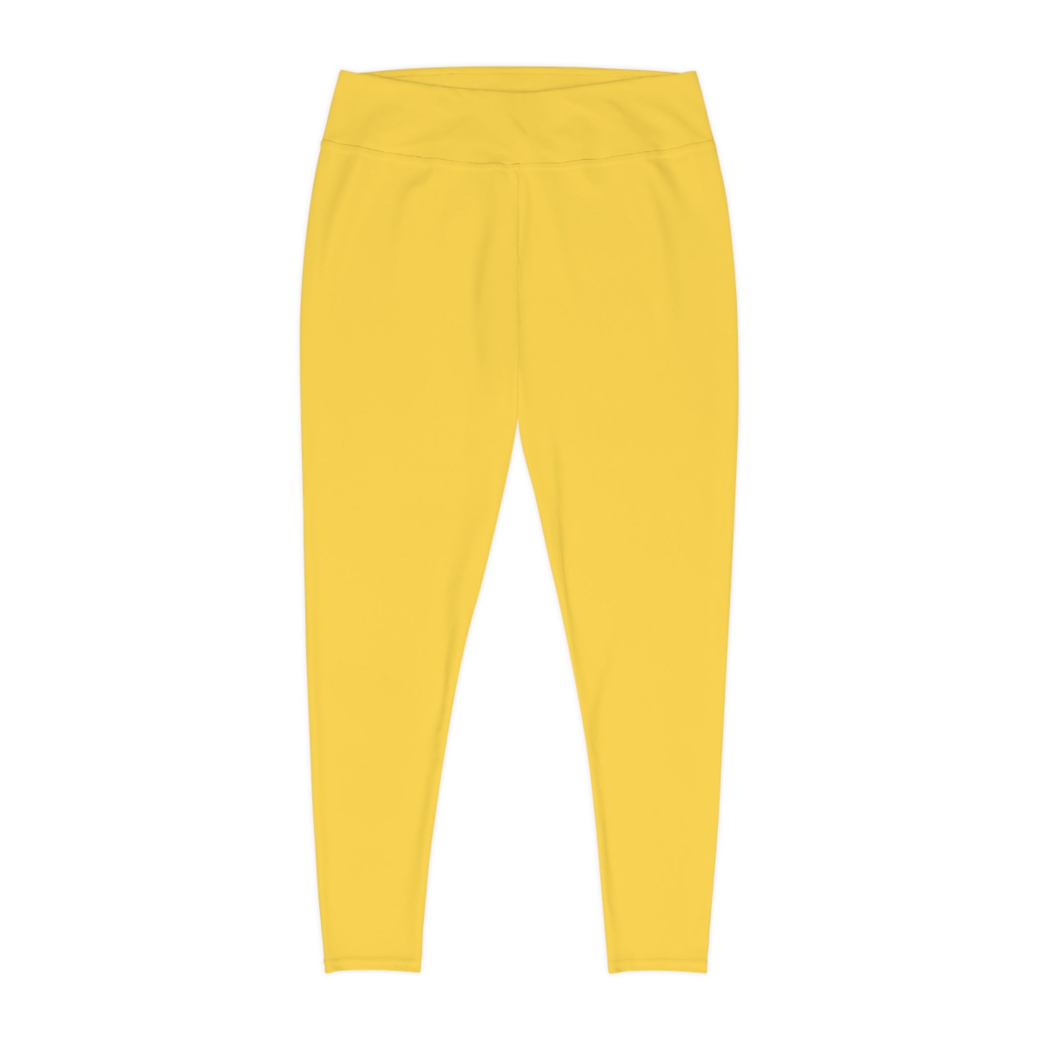 E'LAN Motion: Motion Curvy Pants -  Lemon Drop