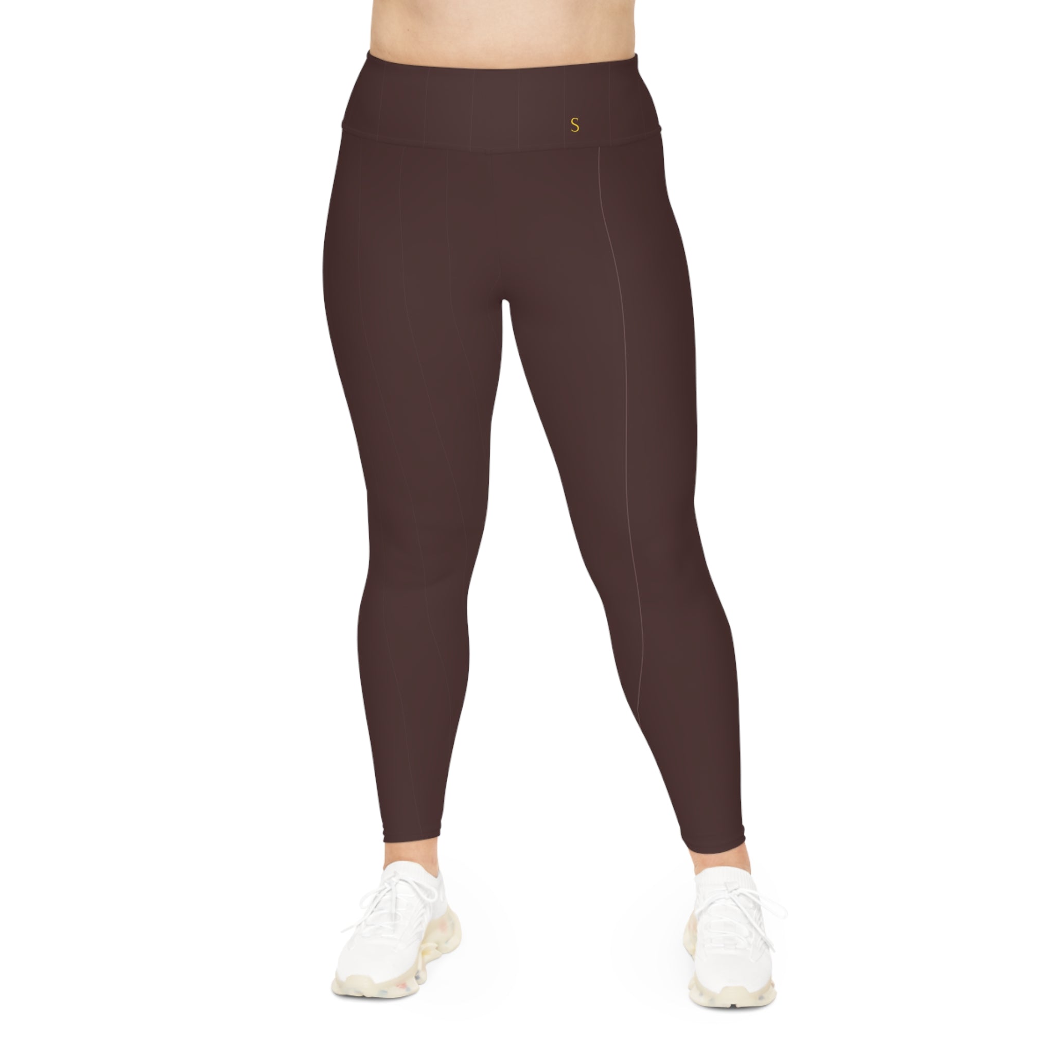 E'LAN Motion: Motion Curvy Pants - Smoky Quartz