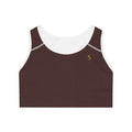 E'LAN Motion: Motion Sports Top - Smoky Quartz