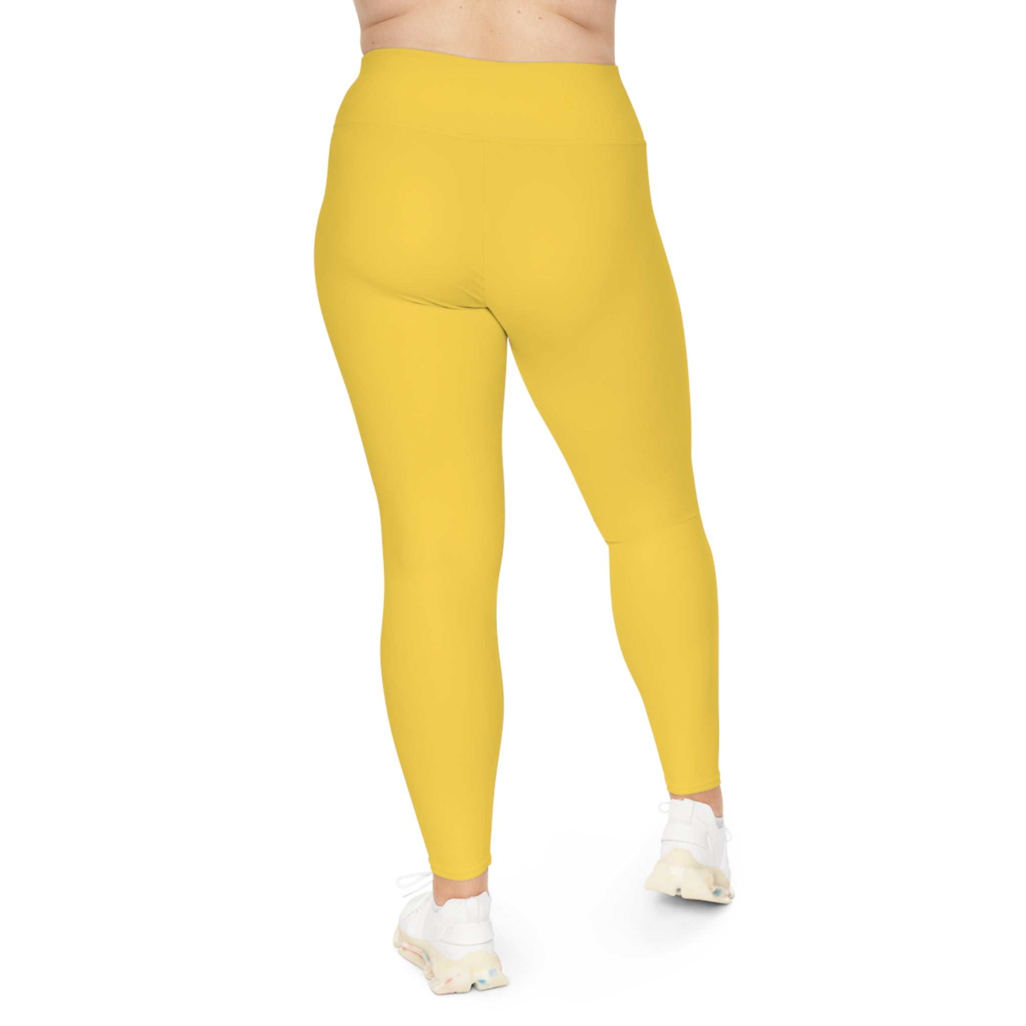 E'LAN Motion: Motion Curvy Pants -  Lemon Drop