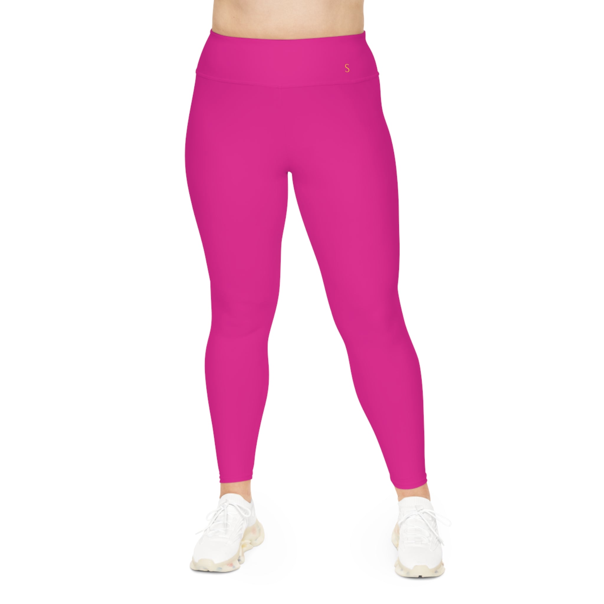 E'LAN Motion: Motion Curvy Pants - Electric Pink