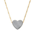 Engravable Heart Necklace – Personalized Sterling Silver Pendant